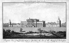 Perspective View of Wentworth-House in Yorkshire; the Seat of The Marquess of Rockingham 1771