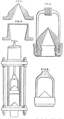 Perreaux's patent pump valves in the International Exhibition, 1862. Creator: Unknown