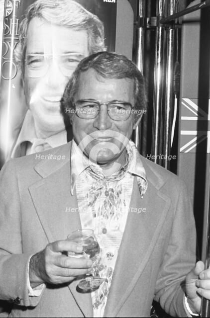 Perry Como, Cafe Royal, London, 1977. Artist: Brian O'Connor.