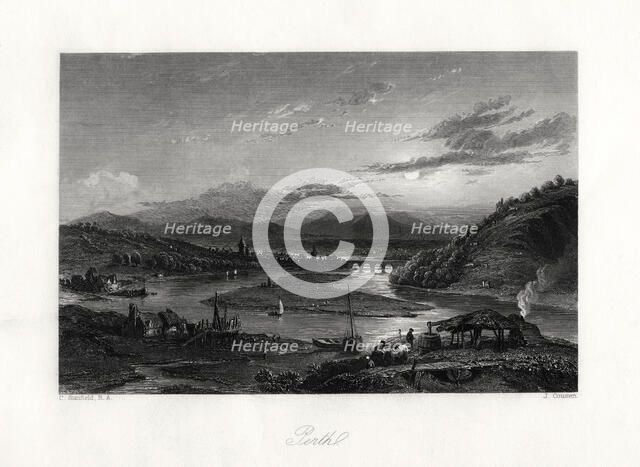 'Perth', Australia, 19th century. Artist: John Cousen