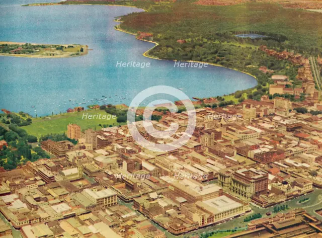 'Perth from the Air', c1947. Creator: Unknown.