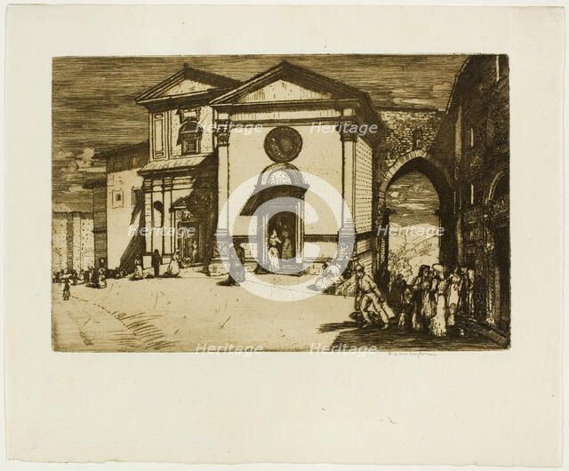 Perugia, 1905. Creator: Donald Shaw MacLaughlan.