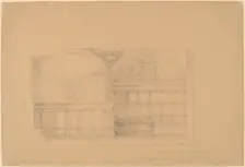 Perugino's Udienza del Cambio in the Collegio del Cambio, Perugia, 1896. Creator: John Russell Pope