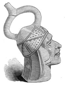 Peruvian drinking cup, 1845. Creator: Unknown