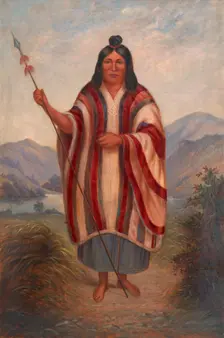 Peruvian Indian, ca. 1890-1899. Creator: Antonio Zeno Shindler