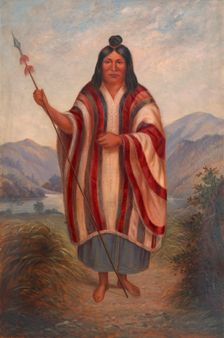 Peruvian Indian, ca. 1890-1899. Creator: Antonio Zeno Shindler