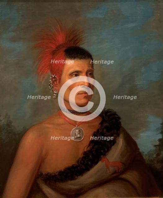 Pes-Ke-Le-Cha-Co, 1832-33. Creator: Henry Inman.
