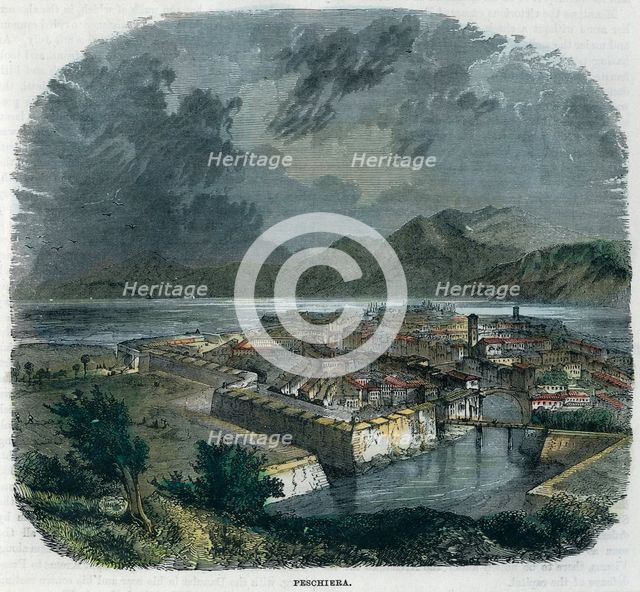 Peschiera del Garda, Italy, c1875. Artist: Unknown