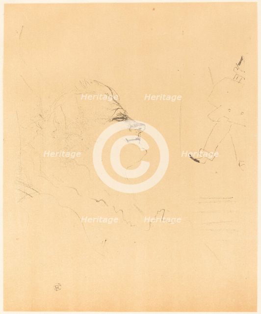 Pessima, 1898. Creator: Henri de Toulouse-Lautrec.
