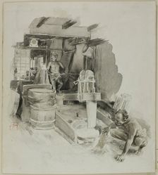 Pestling the Paddy, n.d. Creator: Robert Frederick Blum