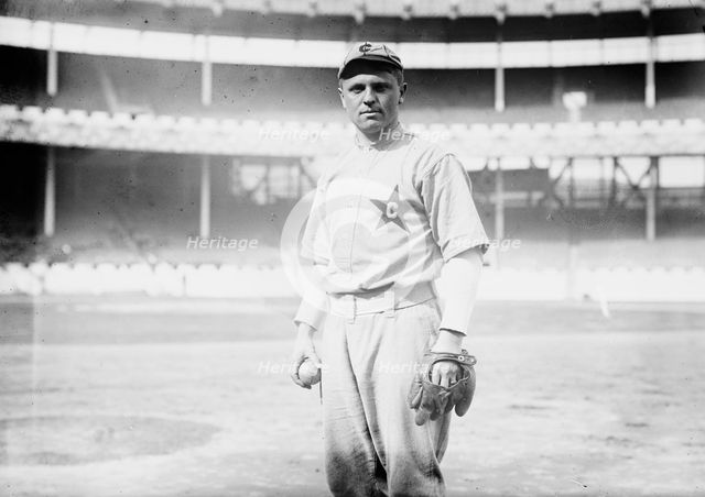 Pfeifer Fullenweider, 1912 NY Giants pitching prospect, Columbia S.C., South Atlantic..., 1912. Creator: Bain News Service.