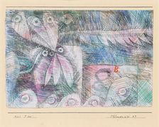 Pflanzen Bild 8.B., 1925. Creator: Klee, Paul (1879-1940)