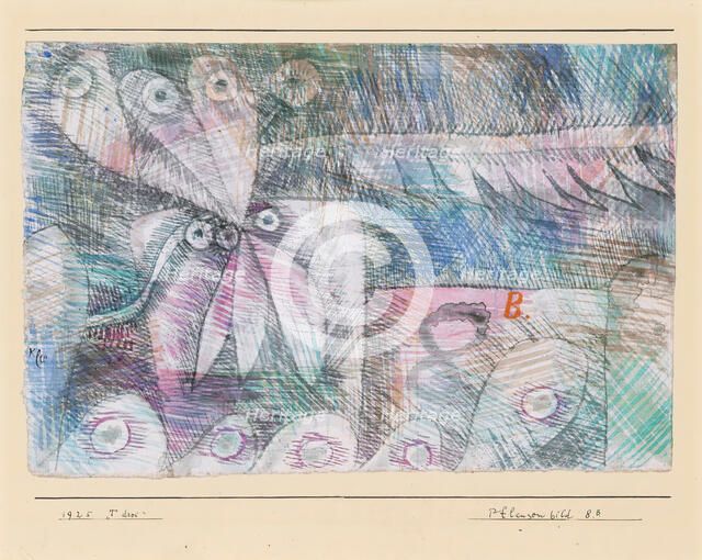 Pflanzen Bild 8.B., 1925. Creator: Klee, Paul (1879-1940).