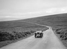 PG Sharp's MG PB competing at the MCC Torquay Rally, July 1937. Artist: Bill Brunell
