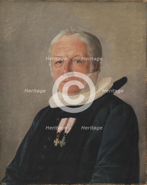 P.H. Monster, Rural Dean in Soro, later Bishop of Aarhus, 1828. Creator: Jorgen Pedersen Roed.