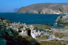 Phyllakopi on Milos, an ancient centre of the obsidian trade, 31st century BC