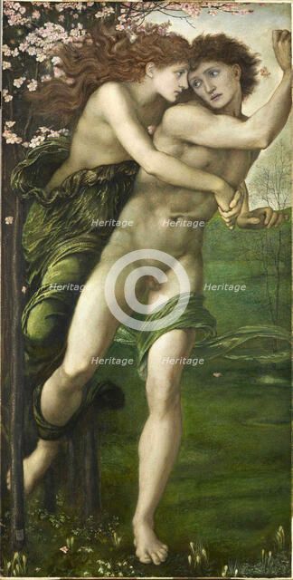 Phyllis and Demophoön, 1870. Creator: Burne-Jones, Sir Edward Coley (1833-1898).