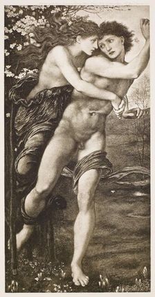 Phyllis and Demophoon, c1870, (1900). Creator: Unknown