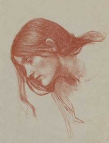 Phyllis and Demophoon Study c1897. Artist: John William Waterhouse