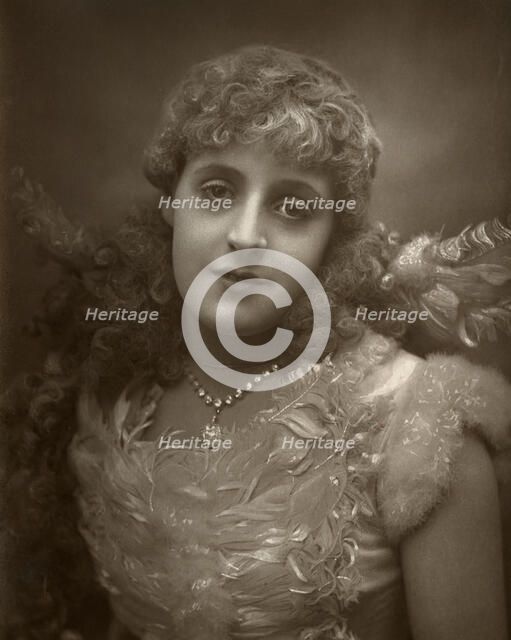 Phyllis Broughton, British actress, 1884. Artist: Samuel A Walker