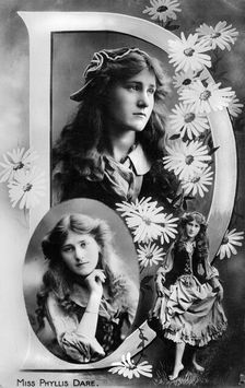 Phyllis Dare (1890-1975), English actress, 1905