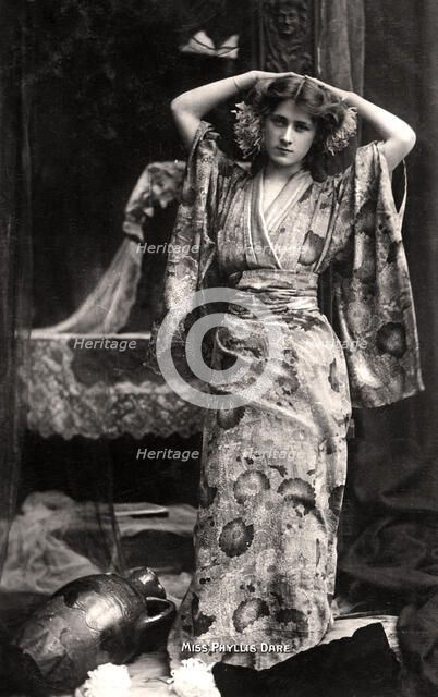 Phyllis Dare (1890-1975), English actress, 1906.Artist: Bassano Studio