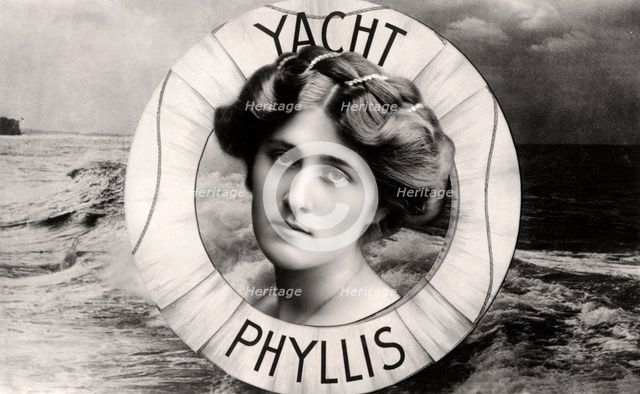 Phyllis Dare (1890-1975), English actress, 1907. Artist: Unknown