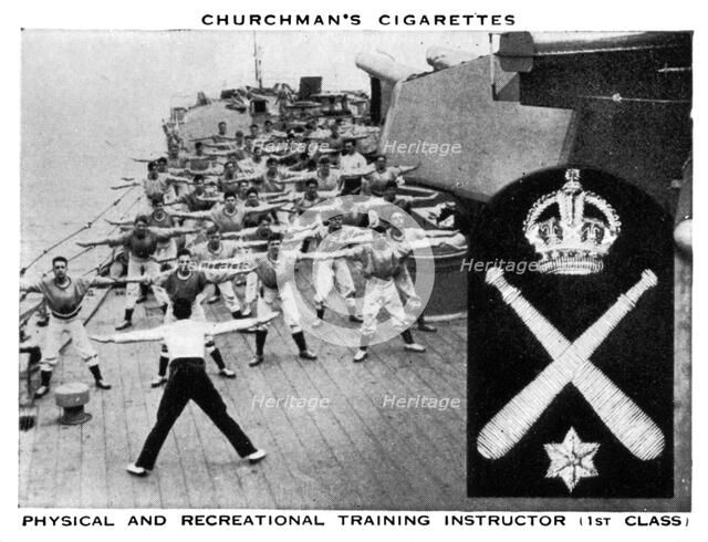 Physical & Recreational Training Instructor, (1st Class), 1937.Artist: WA & AC Churchman