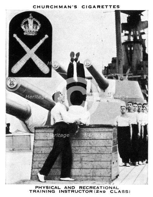 Physical & Recreational Training Instructor, (2nd Class), 1937.Artist: WA & AC Churchman