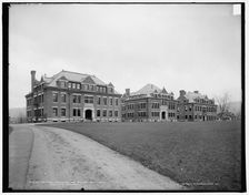 Physics, chemistry, and biology buildings, Williams College, Mass., between 1900 and 1906. Creator: Unknown
