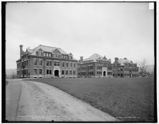 Physics, chemistry, and biology buildings, Williams College, Mass., between 1900 and 1906. Creator: Unknown