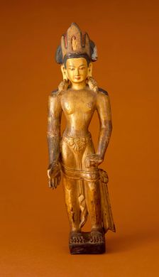 Phagpa Lokeshvara (Copy of the original in the Potala, Lhasa, Tibet), 13th-14th century. Creator: Unknown