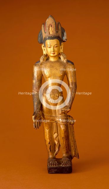 Phagpa Lokeshvara (Copy of the original in the Potala, Lhasa, Tibet), 13th-14th century. Creator: Unknown.