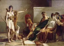 Phaedra and Hippolytus, ca 1802