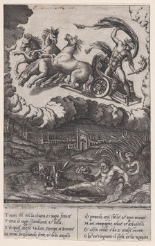 Phaeton, ca. 1514-36. Creator: Agostino Veneziano