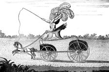 Phaetona, or Modern Female Taste 1776. Artist: Colley