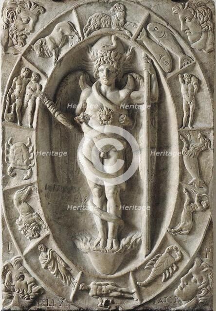 Phanes, the Orphic deity, Second quarter of the 2nd century. Creator: Klassische Antike Kunst.