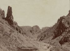 Phantom Ridge, Black Hills, Dak, 1890. Creator: John C. H. Grabill