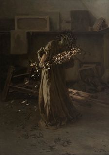 Phantoms in the Studio-Despair, between 1883 and 1885. Creator: Piotr Stachiewicz