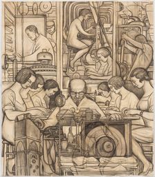 Pharmaceutics, 1932. Creator: Diego Rivera