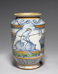 Pharmacy Jar, c. 1510. Creator: Unknown