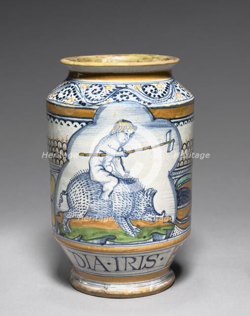 Pharmacy Jar, c. 1510. Creator: Unknown.