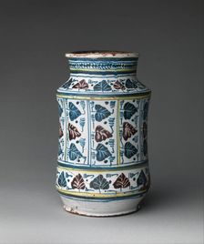 Pharmacy Jar, Italian, 1450-70. Creator: Unknown