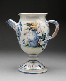 Pharmacy Jug, Winterthur, c. 1650. Creator: Unknown