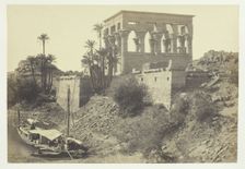 Pharoahs Bed, Island of Philæ, 1857. Creator: Francis Frith