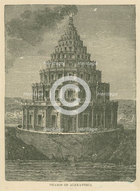 Pharos of Alexandria, 1899. Creator: Unknown artist.
