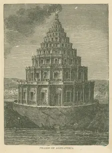 Pharos of Alexandria, 1899. Creator: Unknown artist