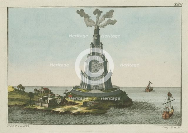 Pharos of Alexandria, 1801. Creator: Fischer von Erlach, Joseph Emanuel (1693-1742).