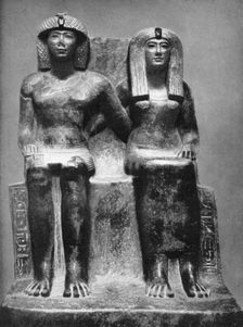 Pharaoh Thutmose IV and his queen, 1933-1934