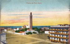 Phare de Port-Said c1900